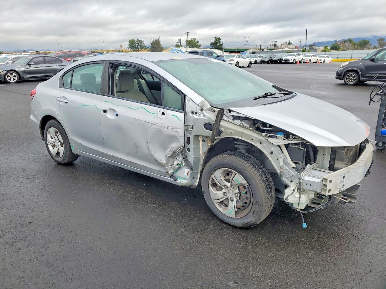 2013 HONDA CIVIC LX photo 7
