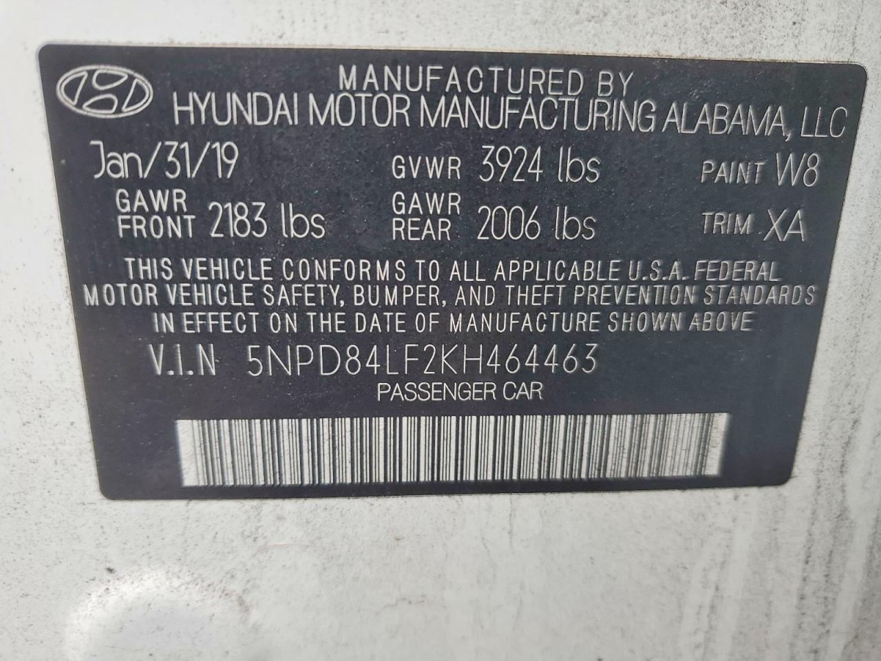 2019 HYUNDAI ELANTRA SEL photo 34