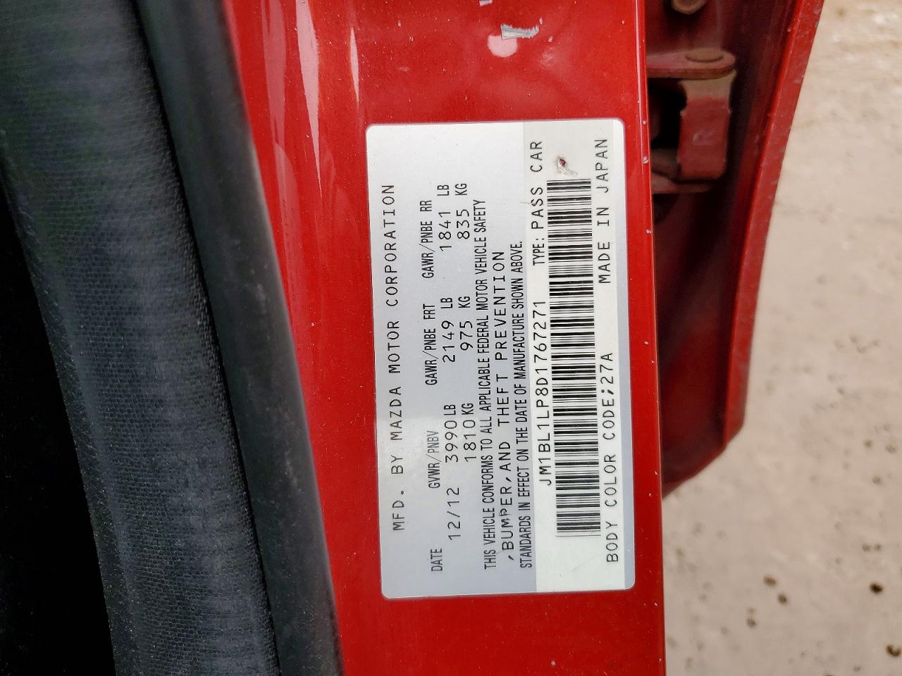 2013 MAZDA 3 I photo 25