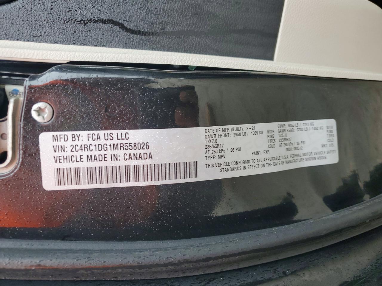 2021 CHRYSLER VOYAGER LXI photo 37