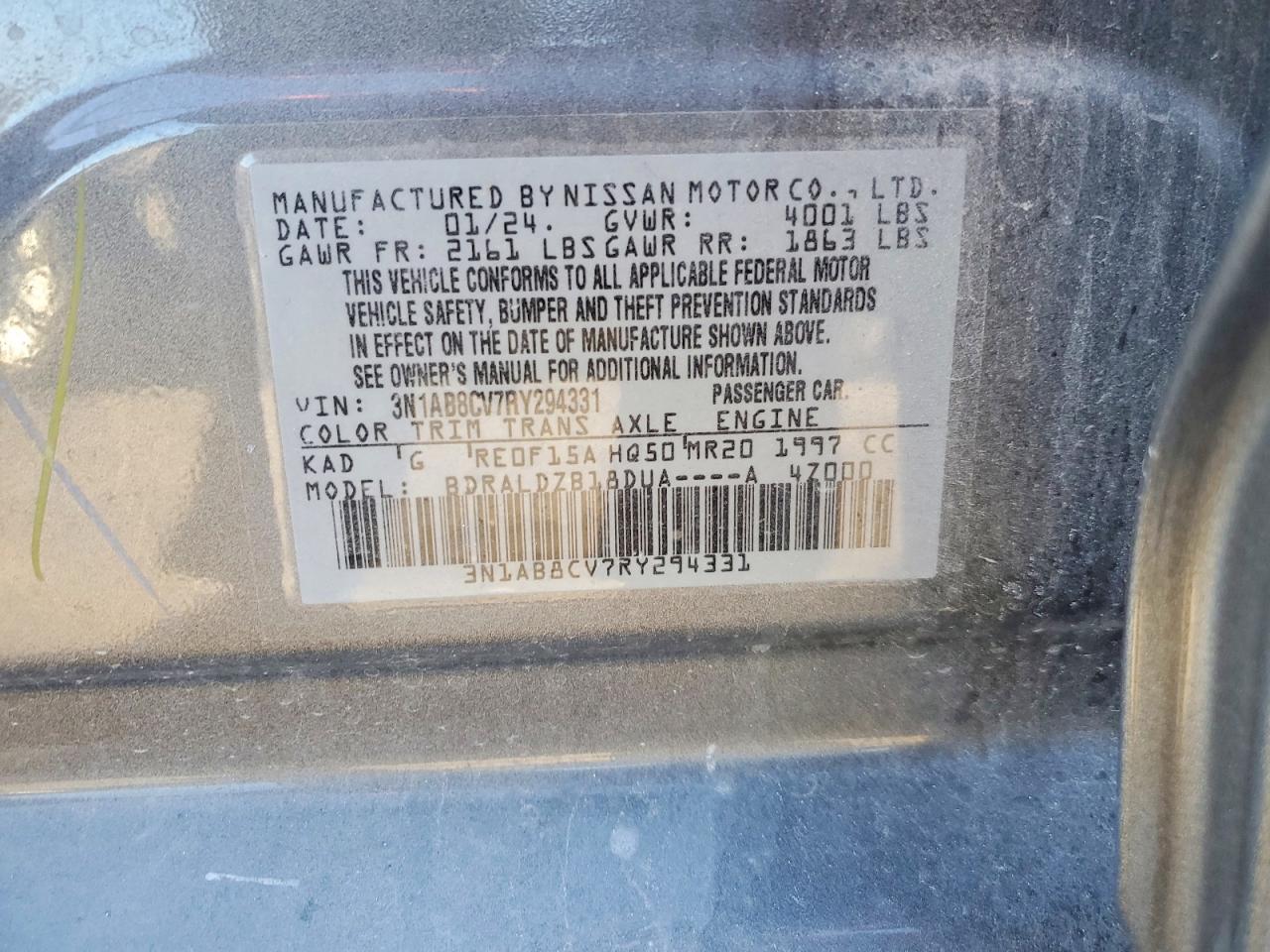 2024 NISSAN SENTRA SV photo 23