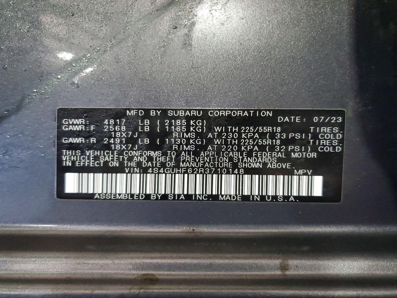 2024 SUBARU CROSSTREK SPORT photo 27