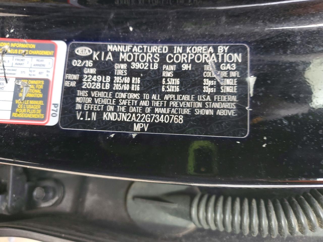 2016 KIA SOUL photo 25