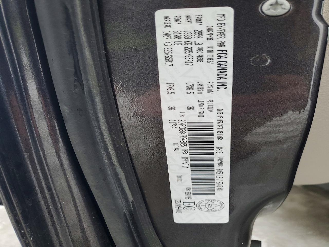 2015 DODGE GRAND CARAVAN SE photo 25
