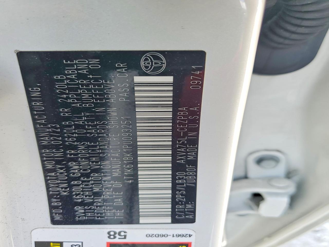 2023 TOYOTA CAMRY XSE photo 23