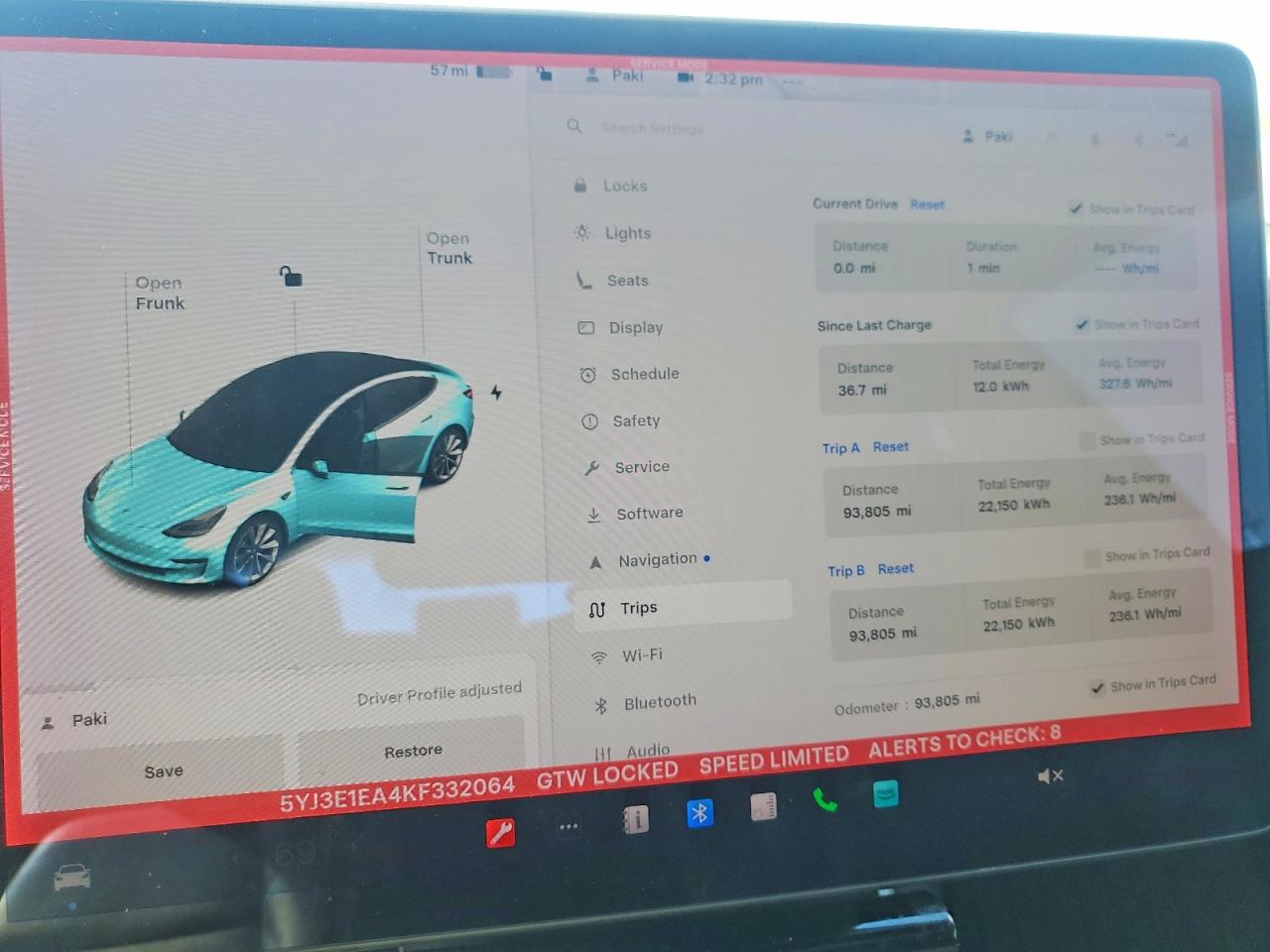 2019 TESLA MODEL 3 photo 9