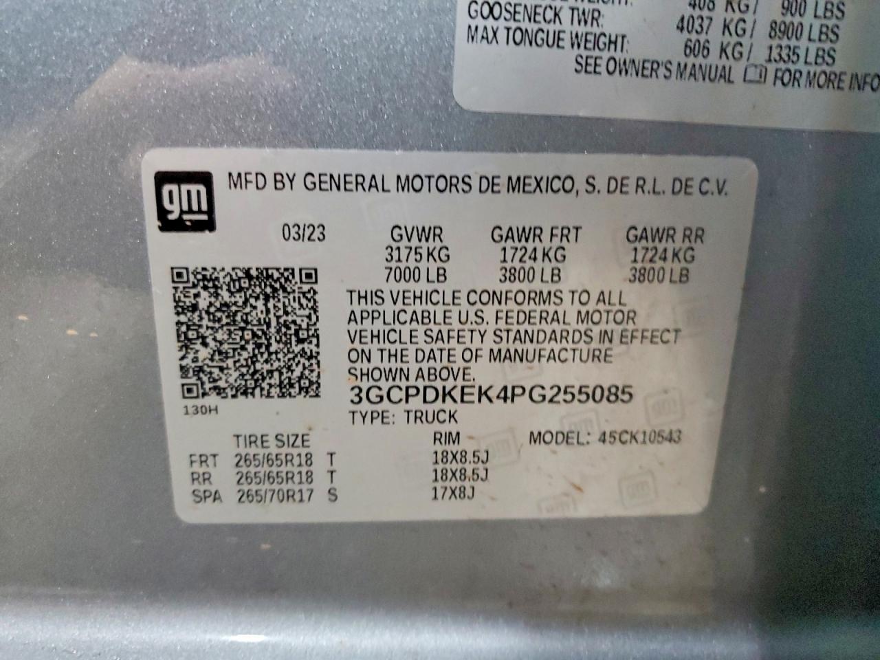 2023 CHEVROLET SILVERADO K1500 LT-L photo 34