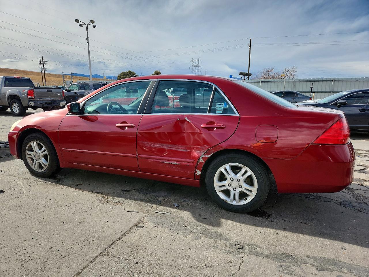 2007 HONDA ACCORD SE photo 3
