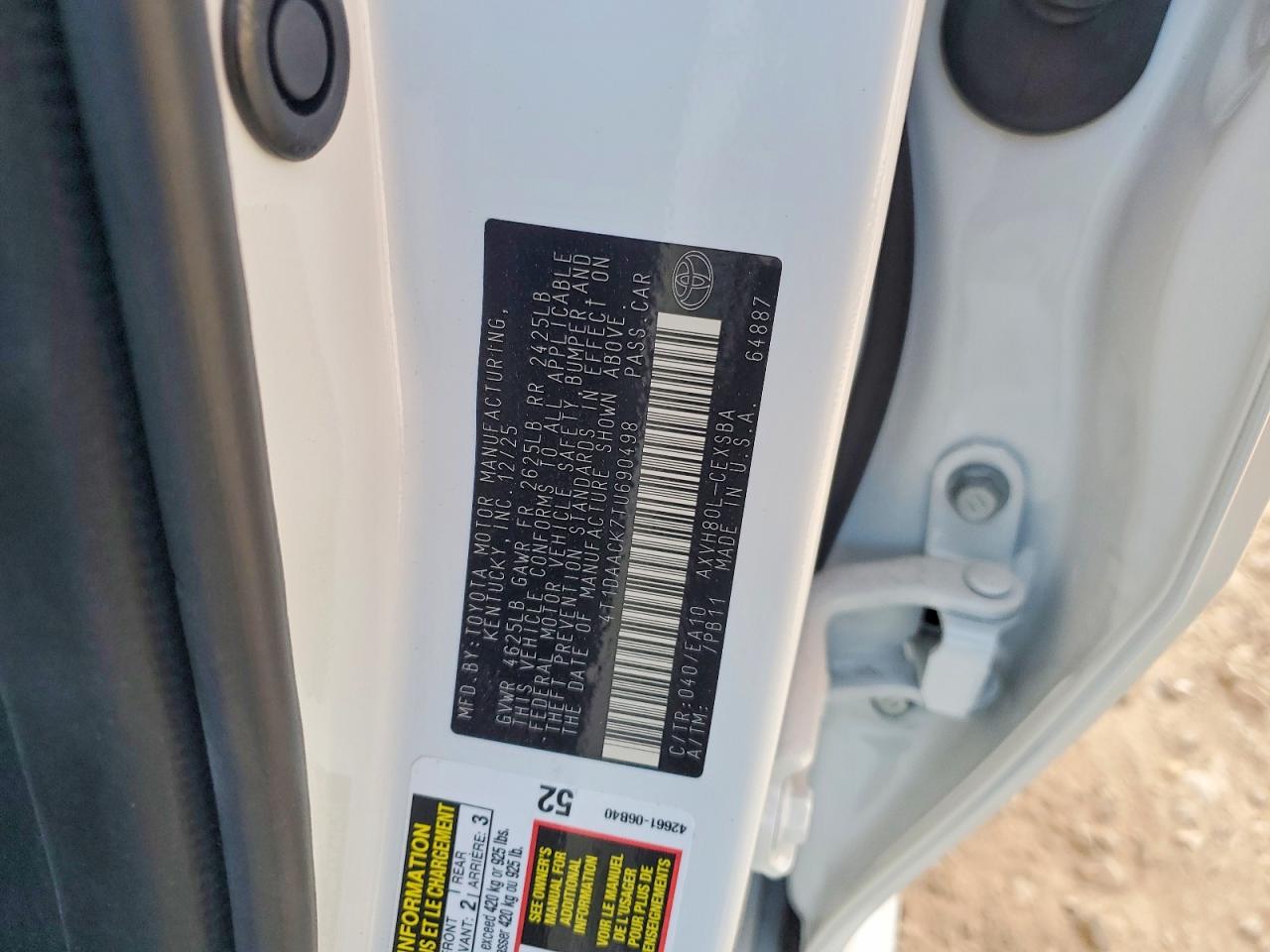 2026 TOYOTA CAMRY XSE photo 34