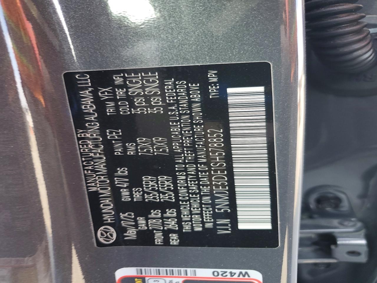 2025 HYUNDAI TUCSON LIMITED photo 13