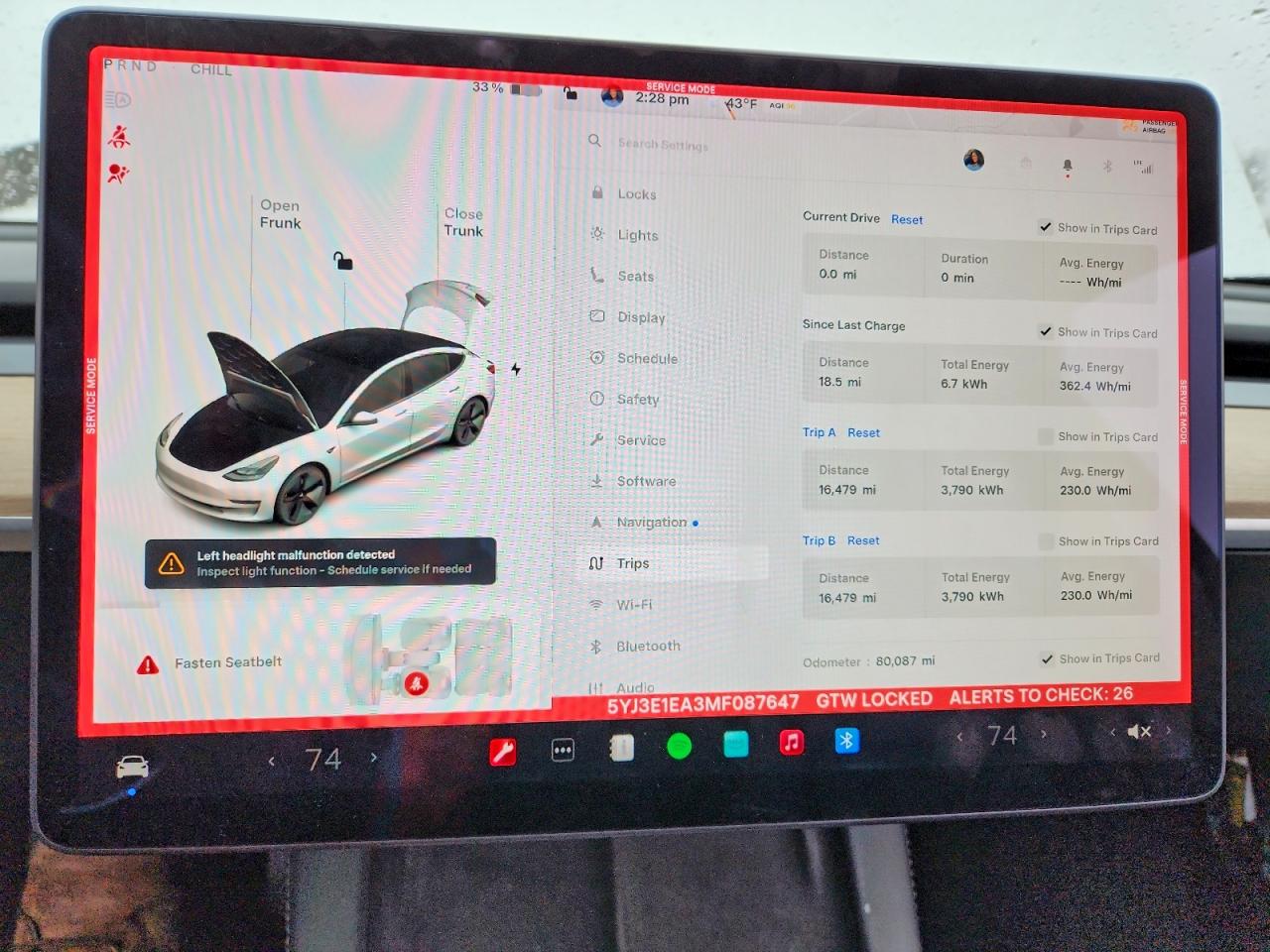 2021 TESLA MODEL 3 photo 17