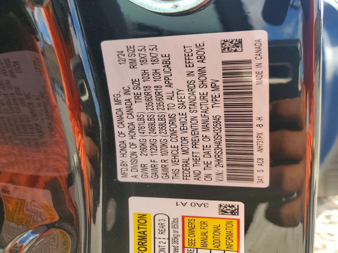 2025 HONDA CR-V EX photo 27