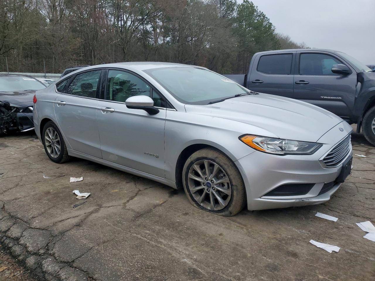2017 FORD FUSION S HYBRID photo 4
