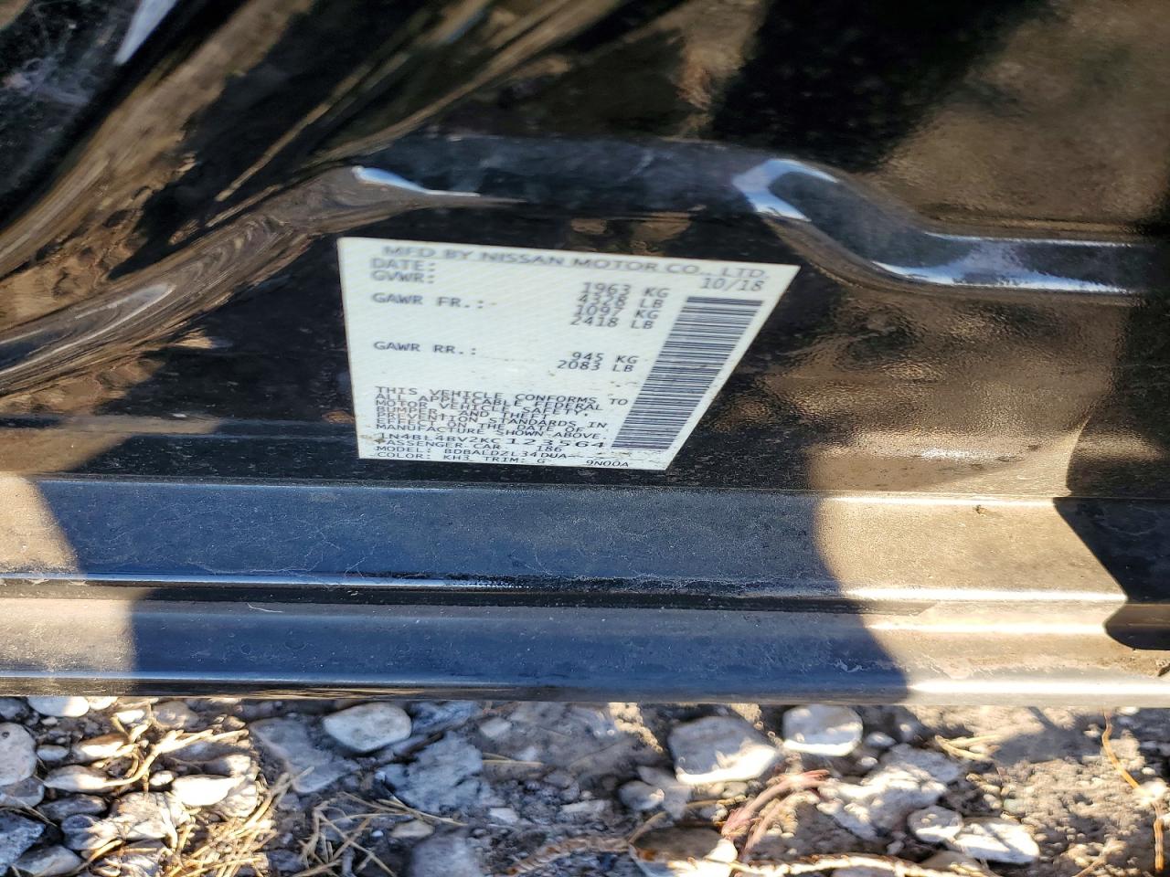 2019 NISSAN ALTIMA S photo 23