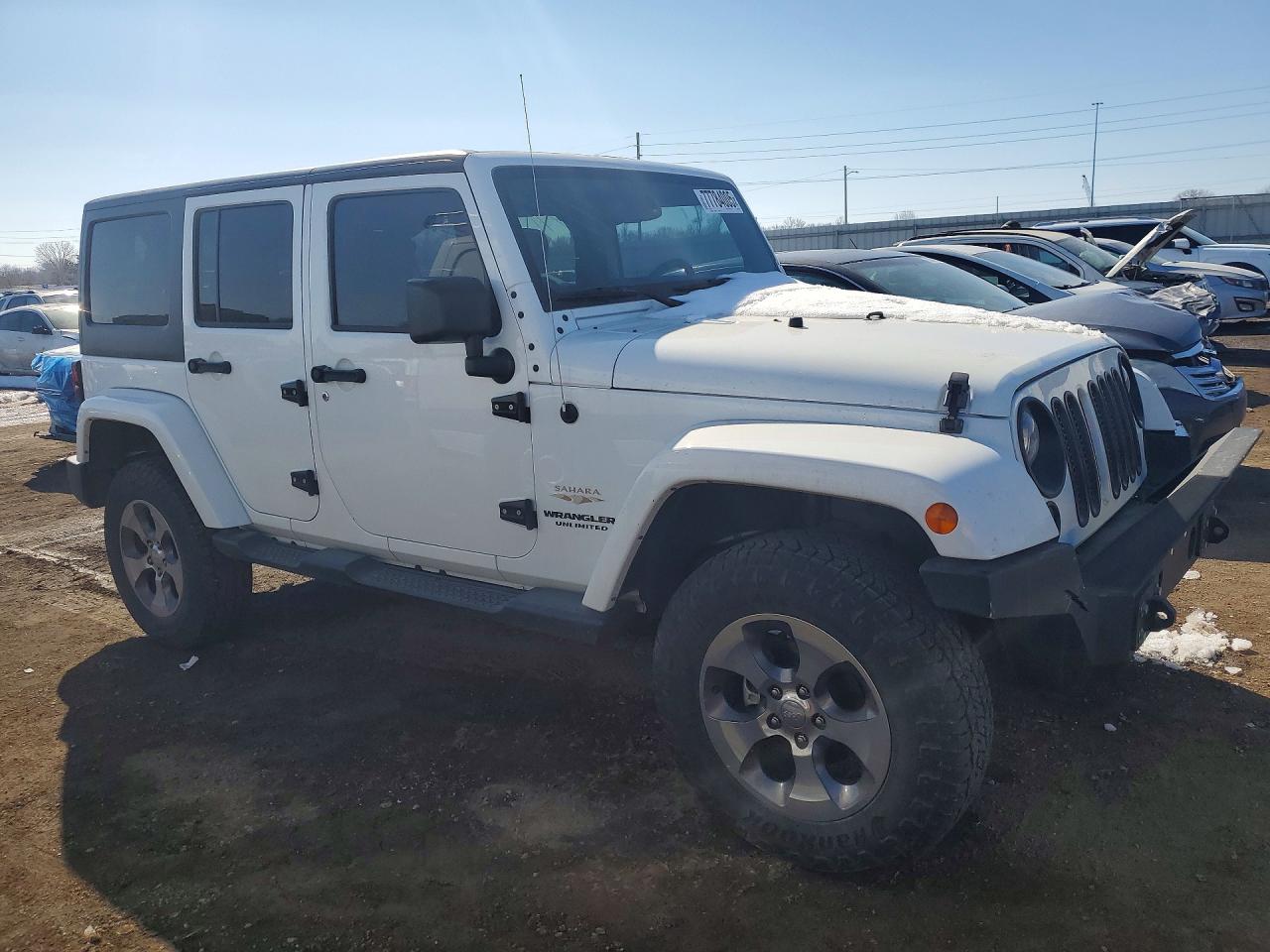 2015 JEEP WRANGLER UNLIMITED SAHARA photo 4