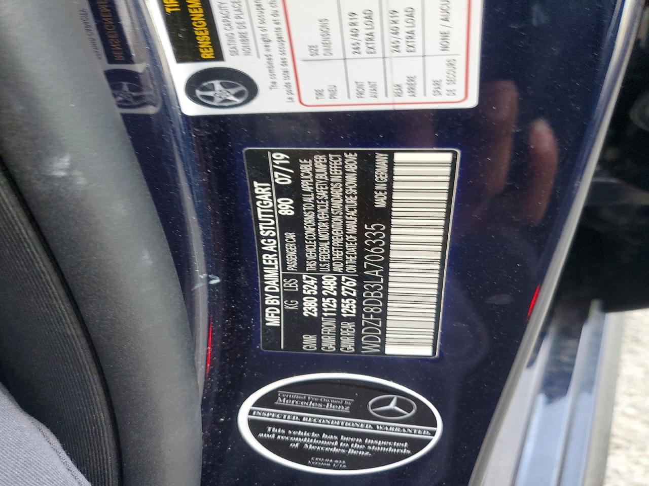 2020 MERCEDES-BENZ E 350 photo 12