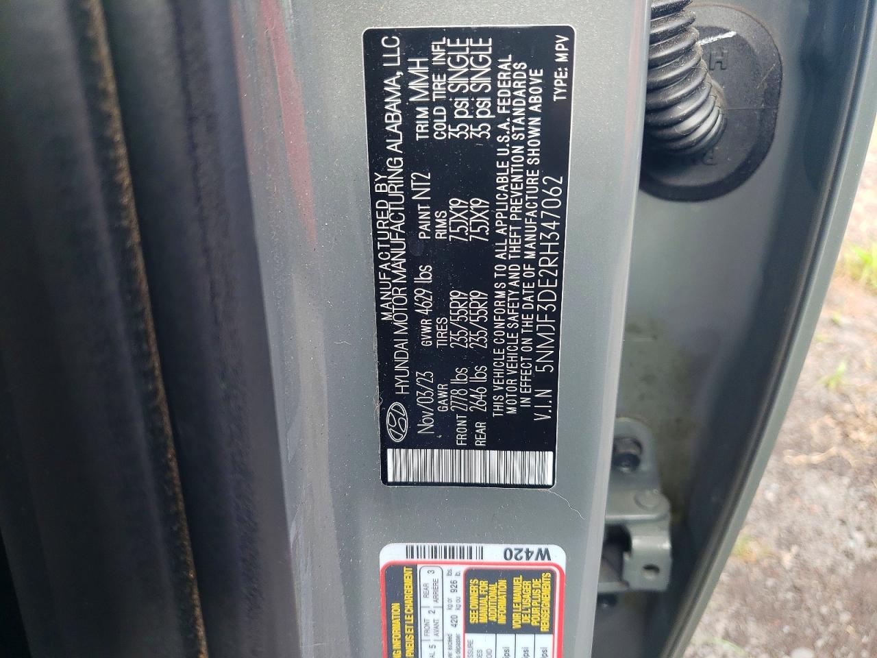 2024 HYUNDAI TUCSON SEL photo 13