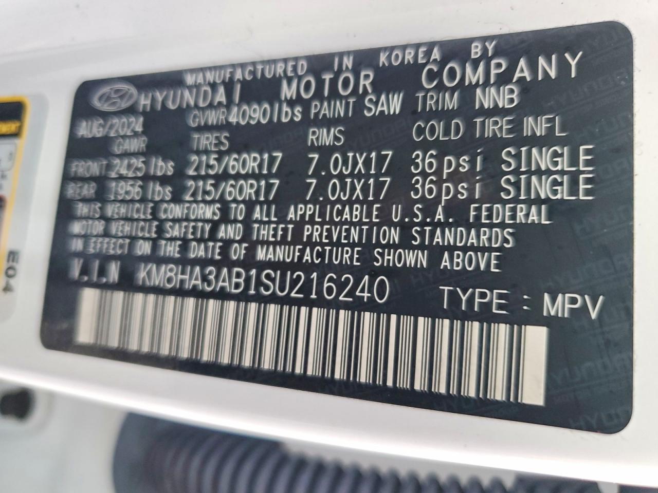 2025 HYUNDAI KONA SE photo 25