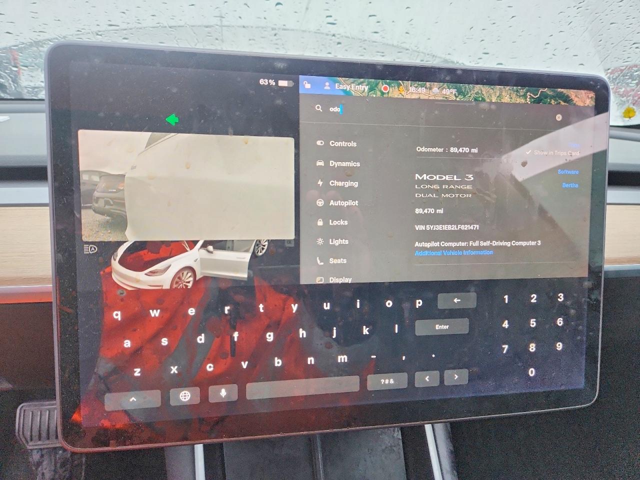 2020 TESLA MODEL 3 photo 9