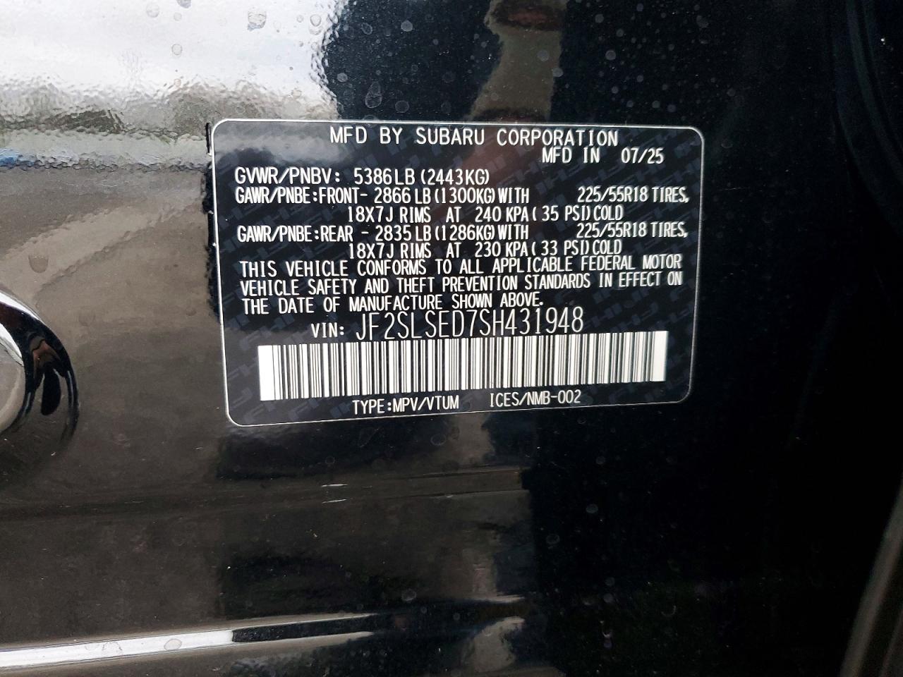 2025 SUBARU FORESTER PREMIUM photo 13