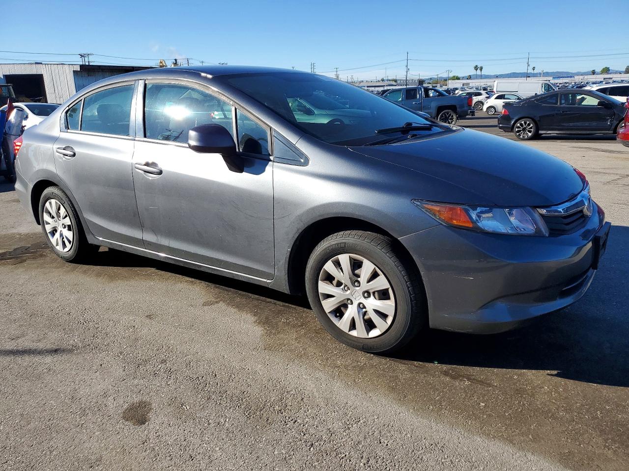 2012 HONDA CIVIC photo 4