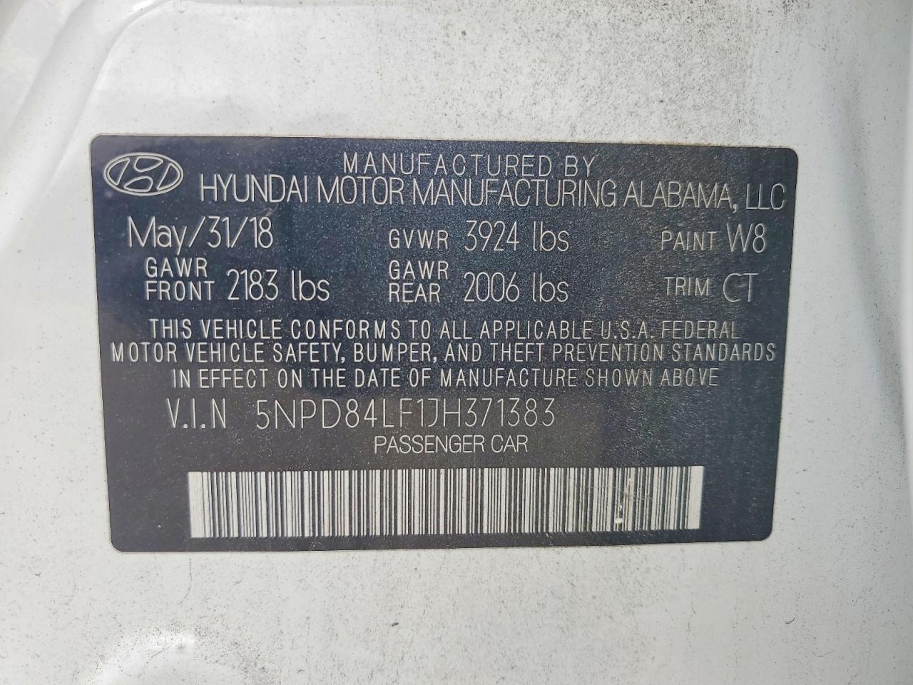 2018 HYUNDAI ELANTRA SEL photo 25