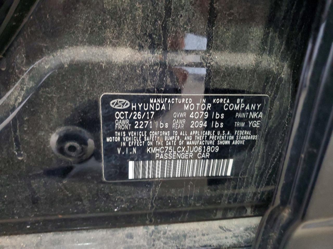 2018 HYUNDAI IONIQ SEL photo 34