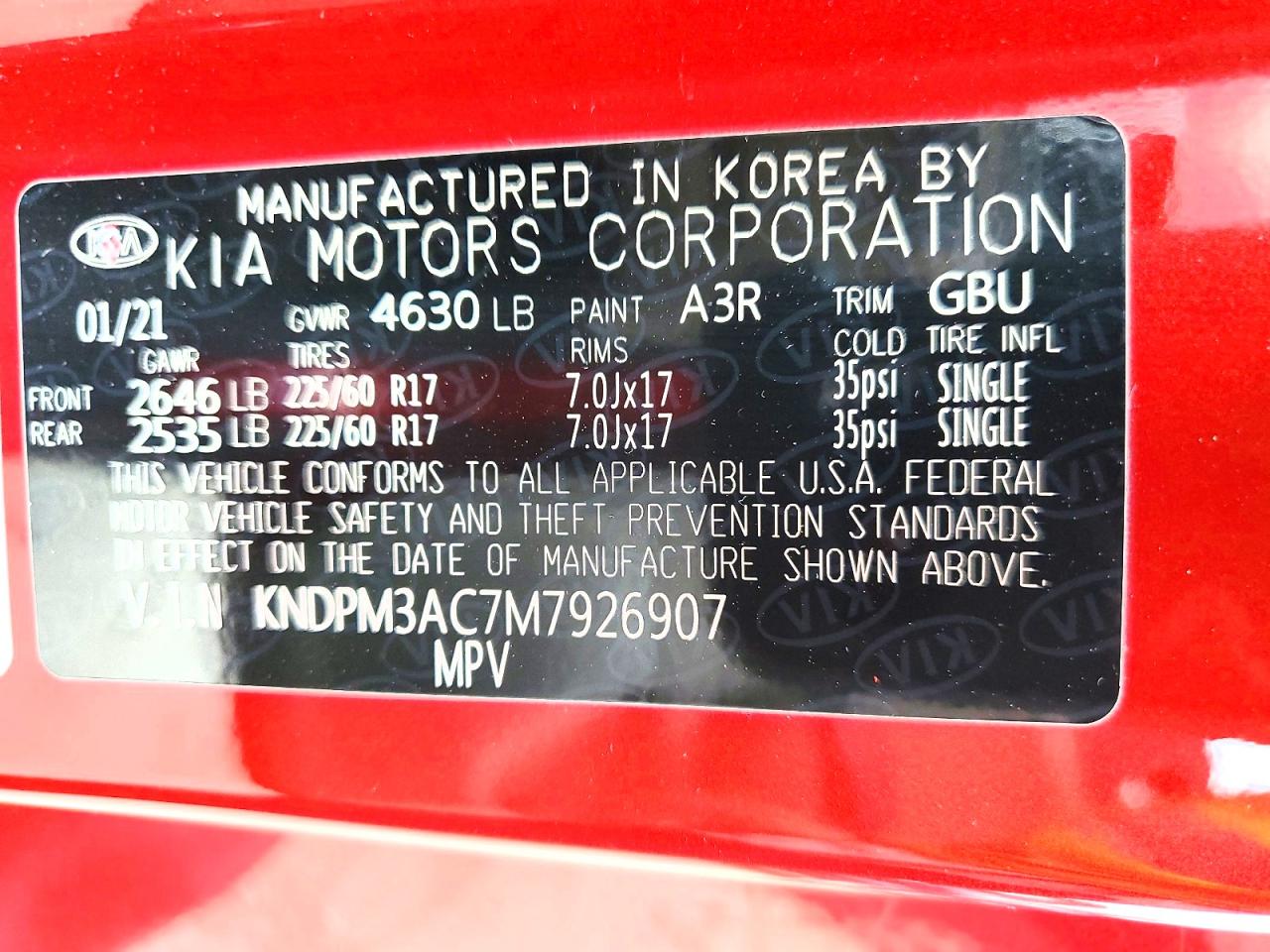 2021 KIA SPORTAGE LX photo 13