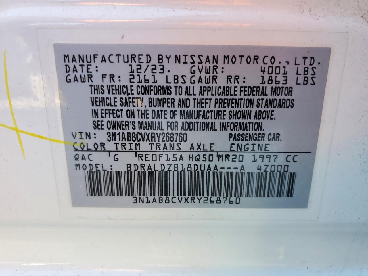 2024 NISSAN SENTRA SV photo 12
