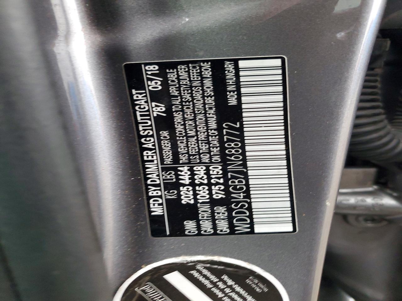2018 MERCEDES-BENZ CLA 250 4MATIC photo 12