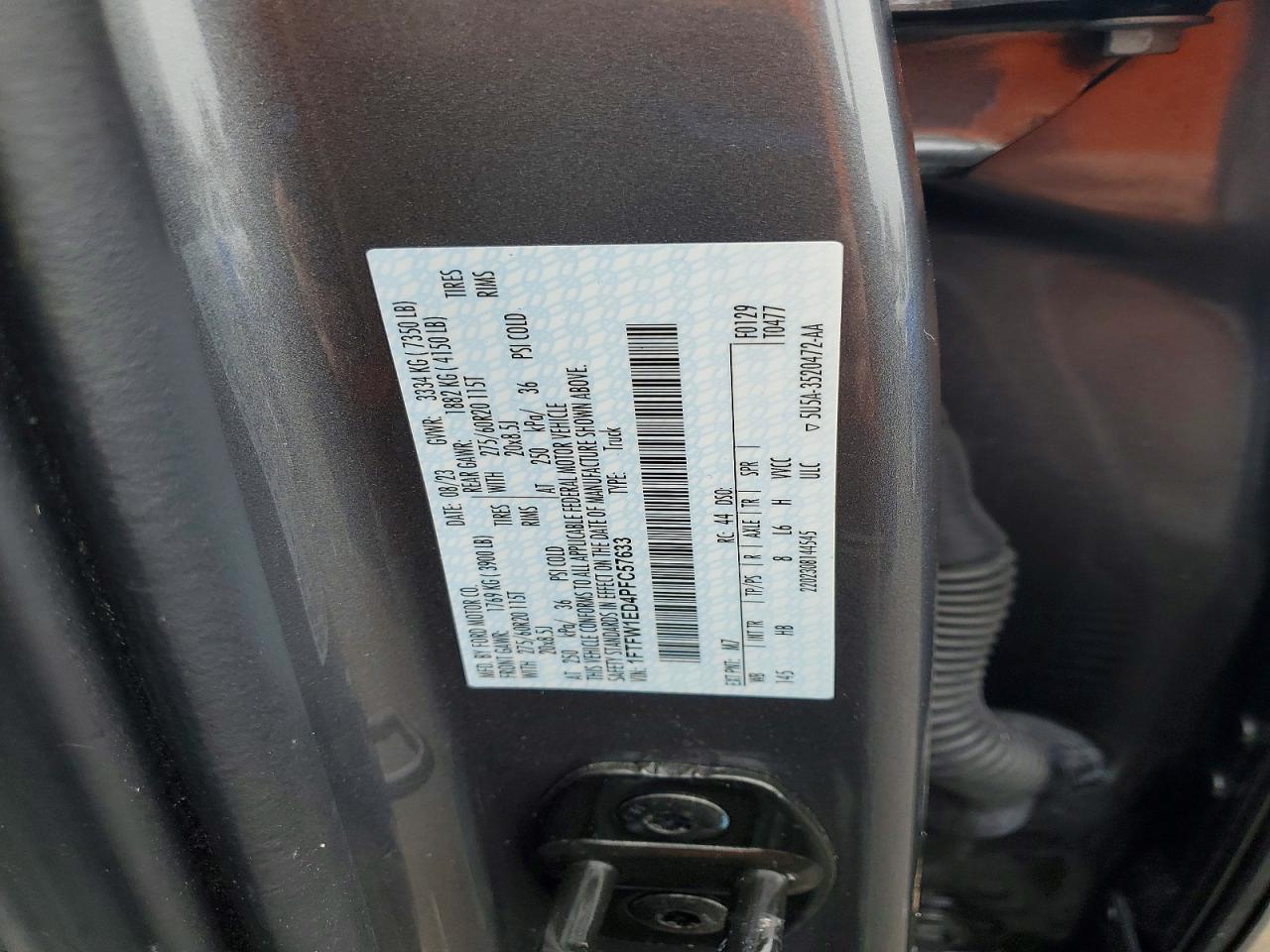 2023 FORD F150 SUPERCREW photo 23