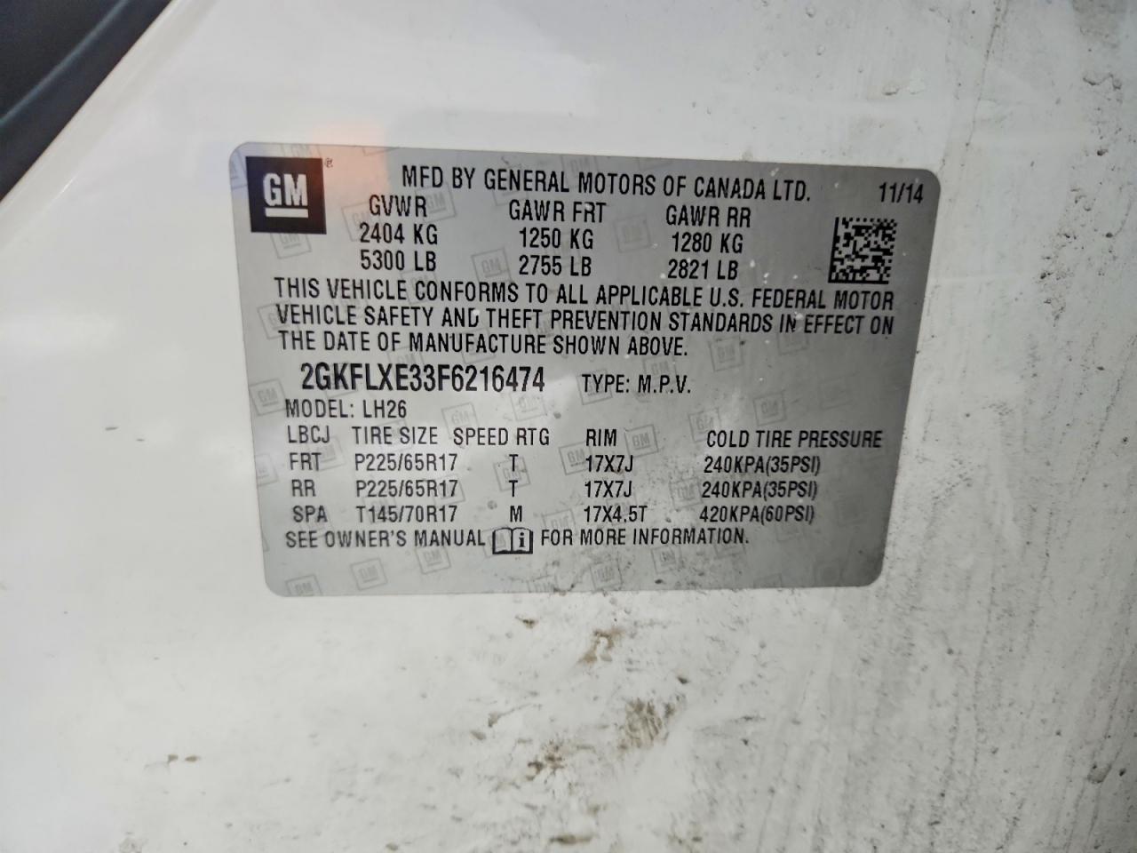 2015 GMC TERRAIN SLT photo 25