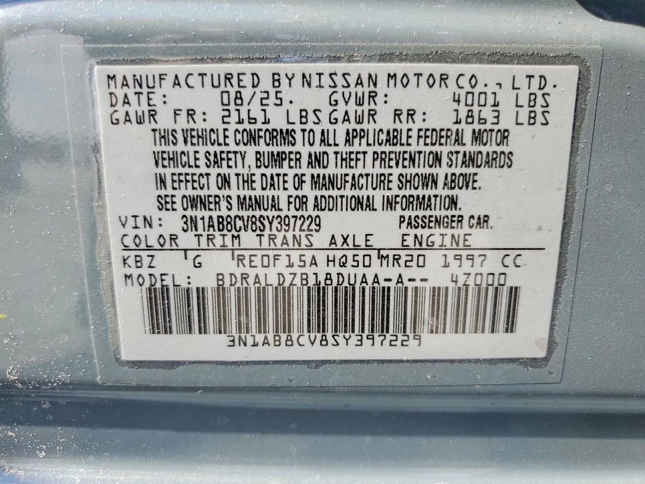 2025 NISSAN SENTRA SV photo 23