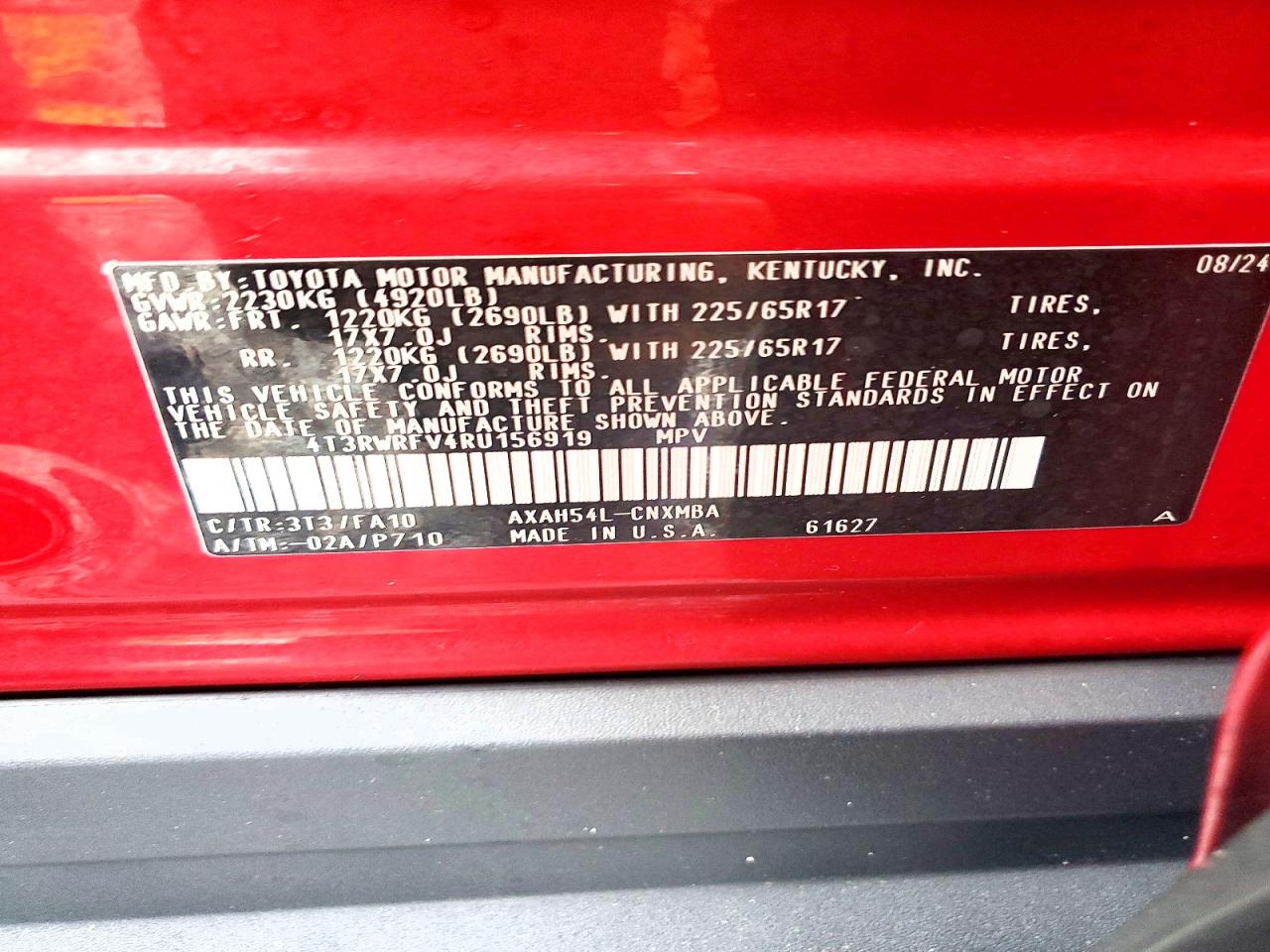 2024 TOYOTA RAV4 photo 12