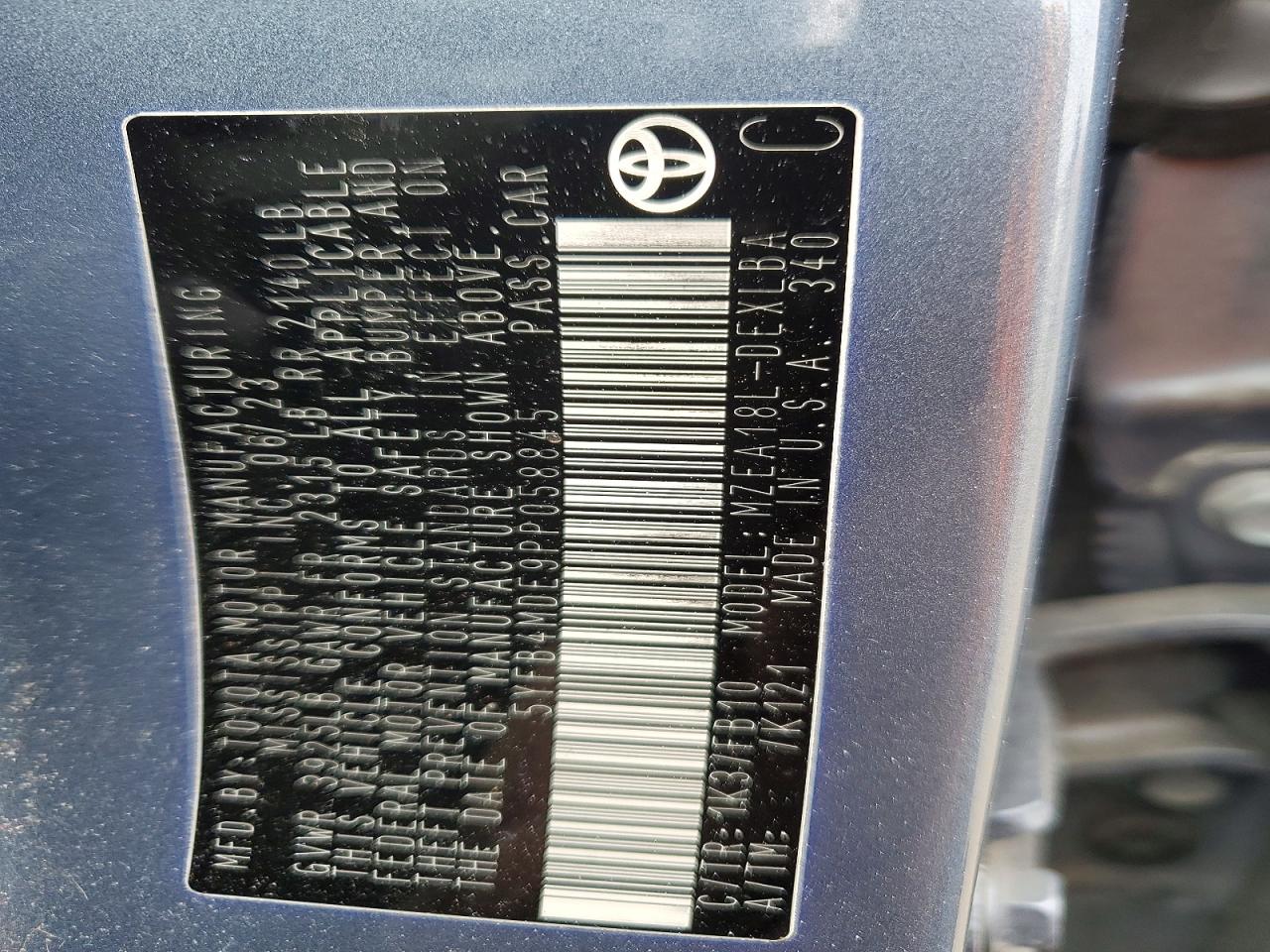 2023 TOYOTA COROLLA LE photo 12