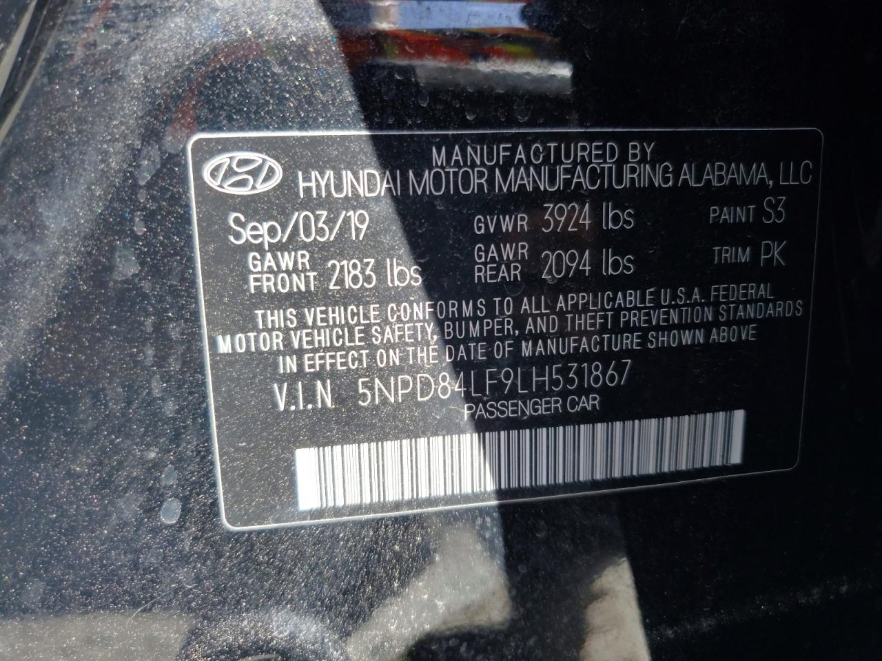 2020 HYUNDAI ELANTRA SEL photo 25