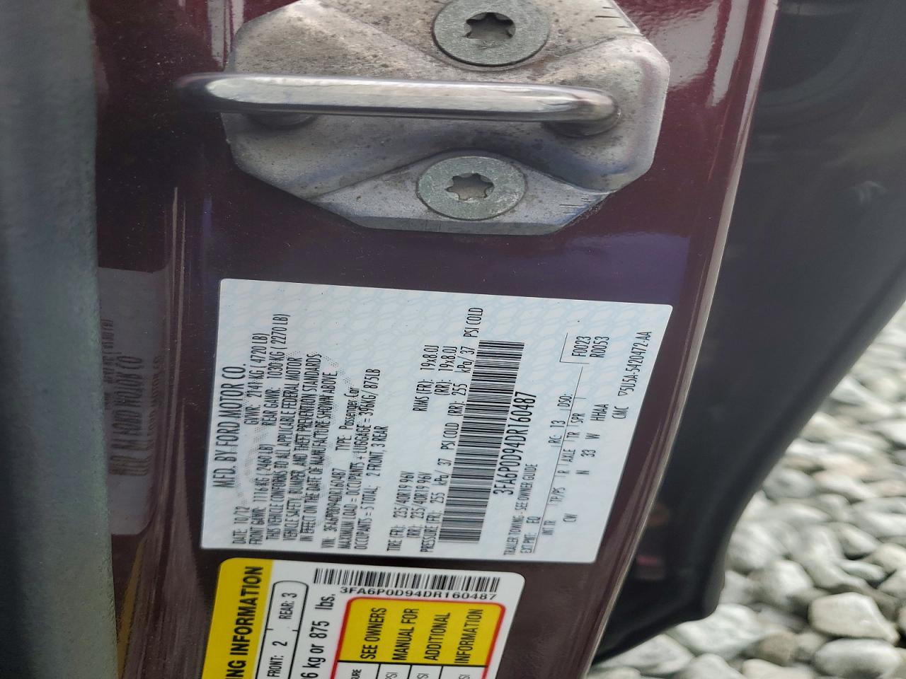 2013 FORD FUSION TITANIUM photo 34