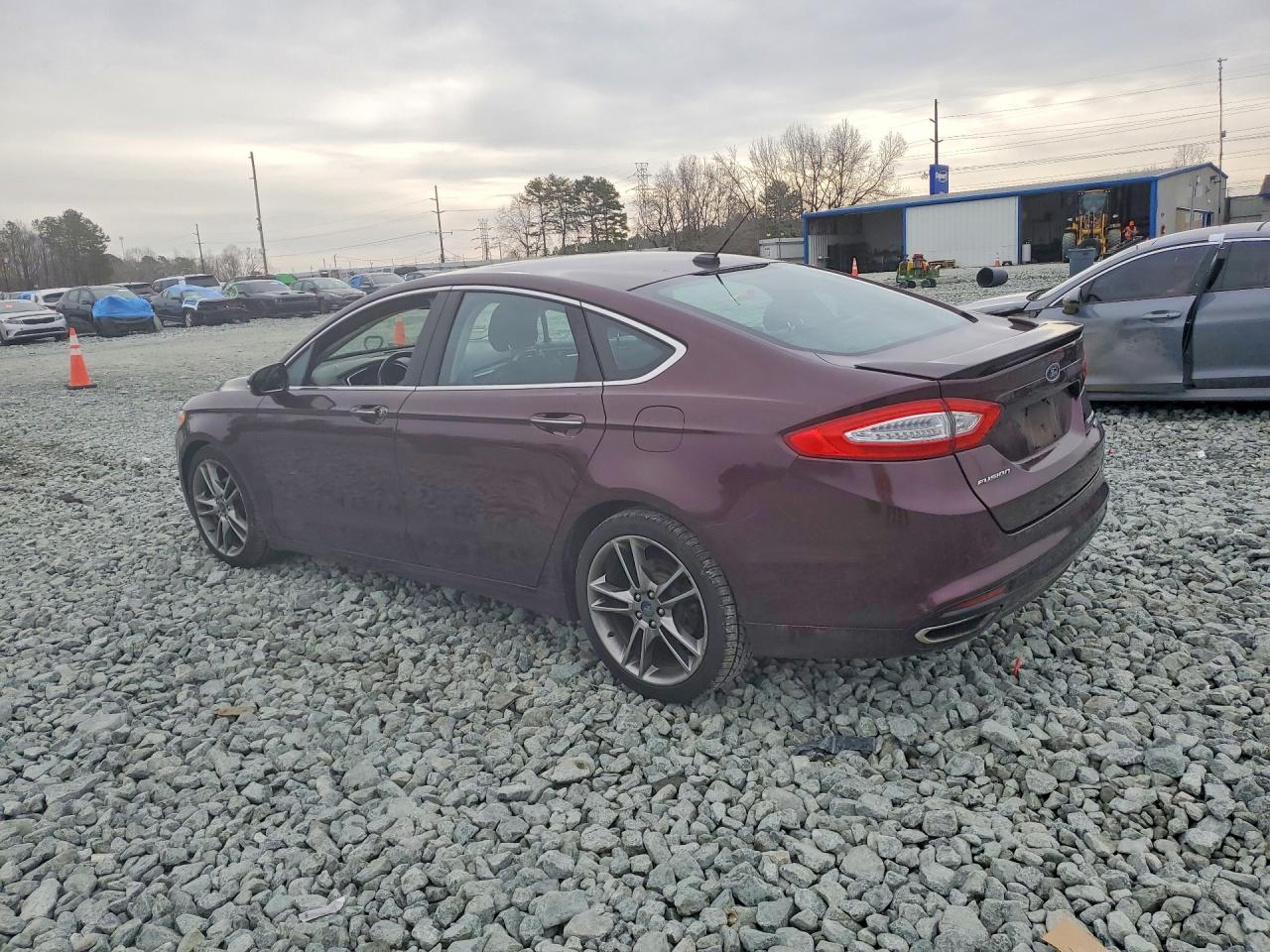 2013 FORD FUSION TITANIUM photo 4