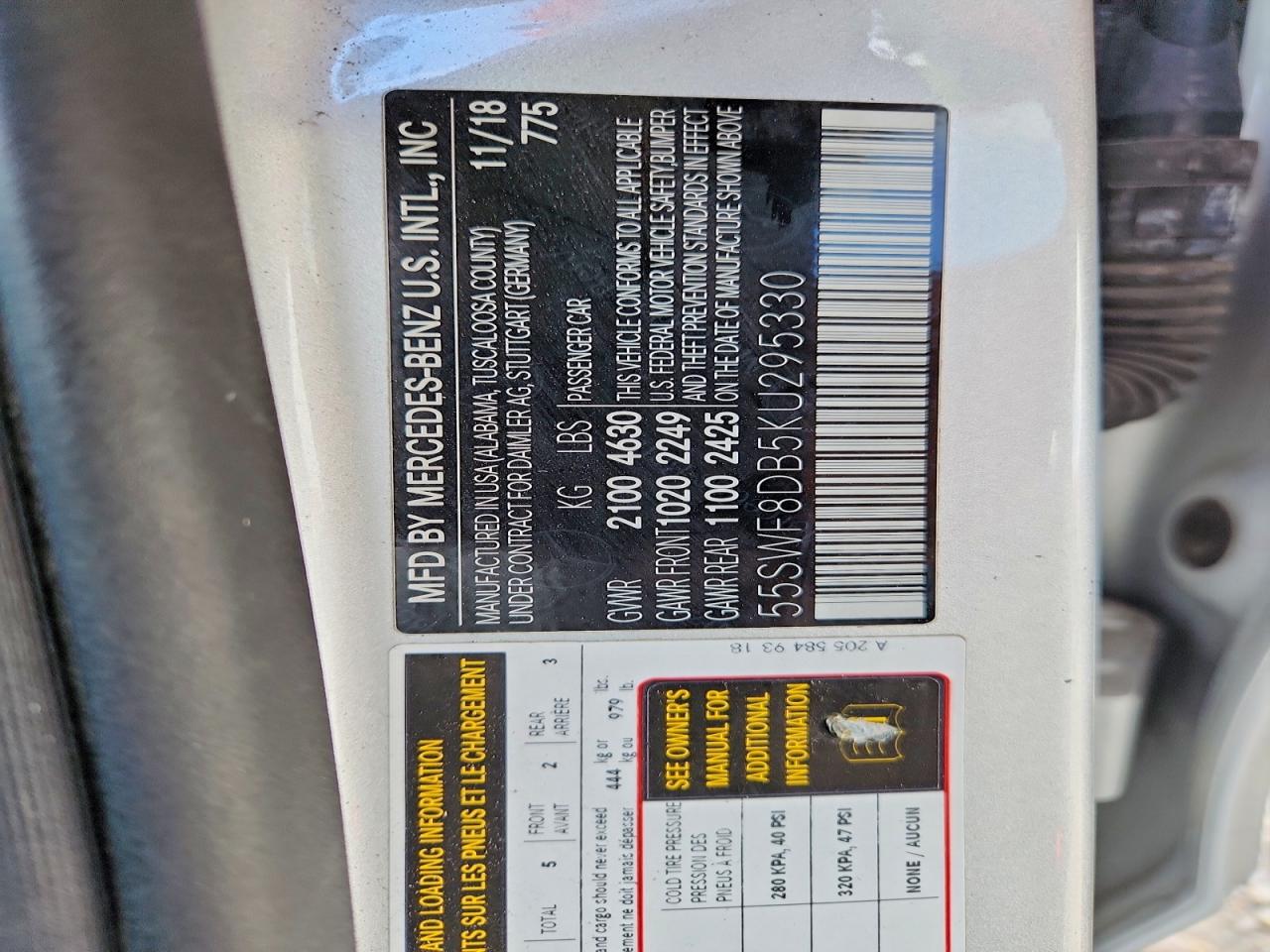 2019 MERCEDES-BENZ C 300 photo 23