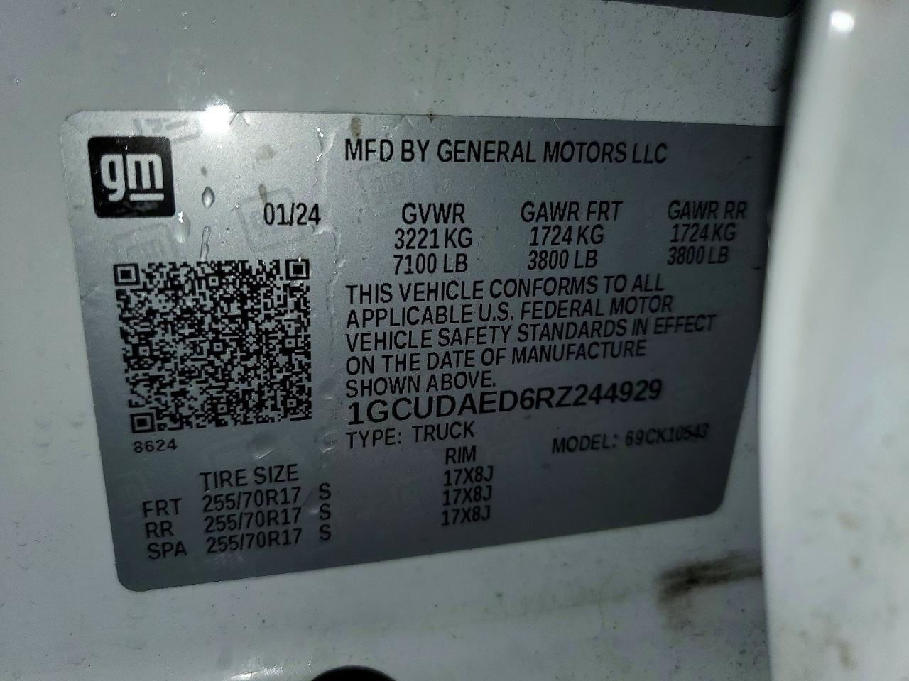 2024 CHEVROLET SILVERADO K1500 photo 23