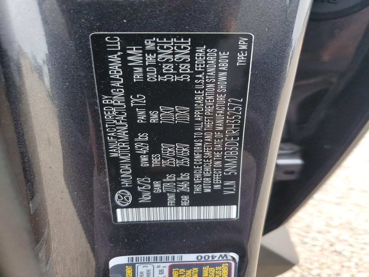 2024 HYUNDAI TUCSON SEL photo 23