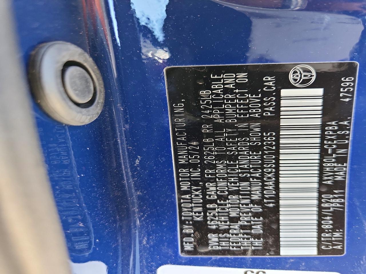 2025 TOYOTA CAMRY XSE photo 12