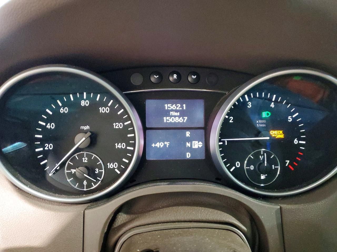 2010 MERCEDES-BENZ ML 350 4MATIC photo 9