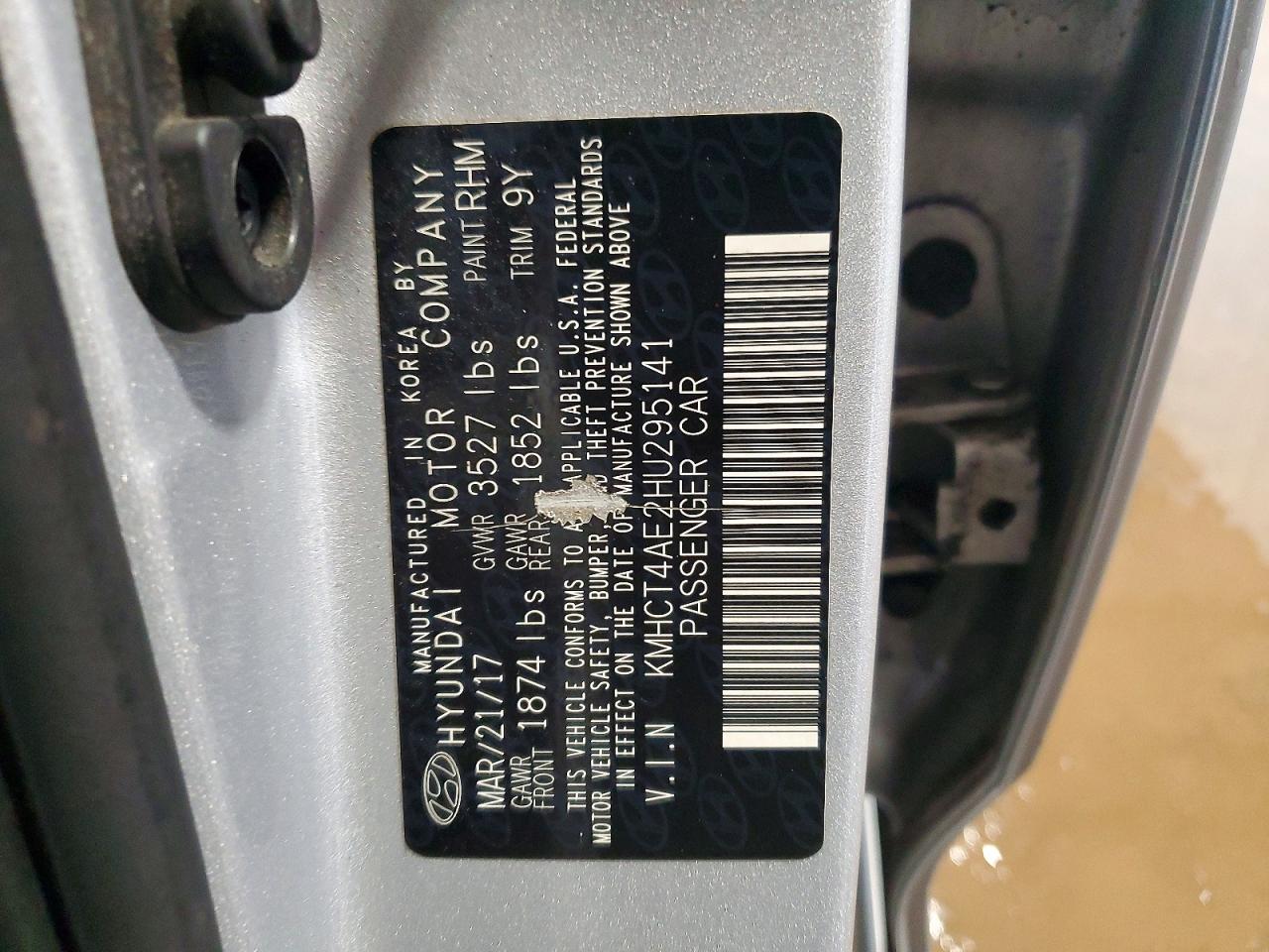 2017 HYUNDAI ACCENT VALUE EDITION photo 12