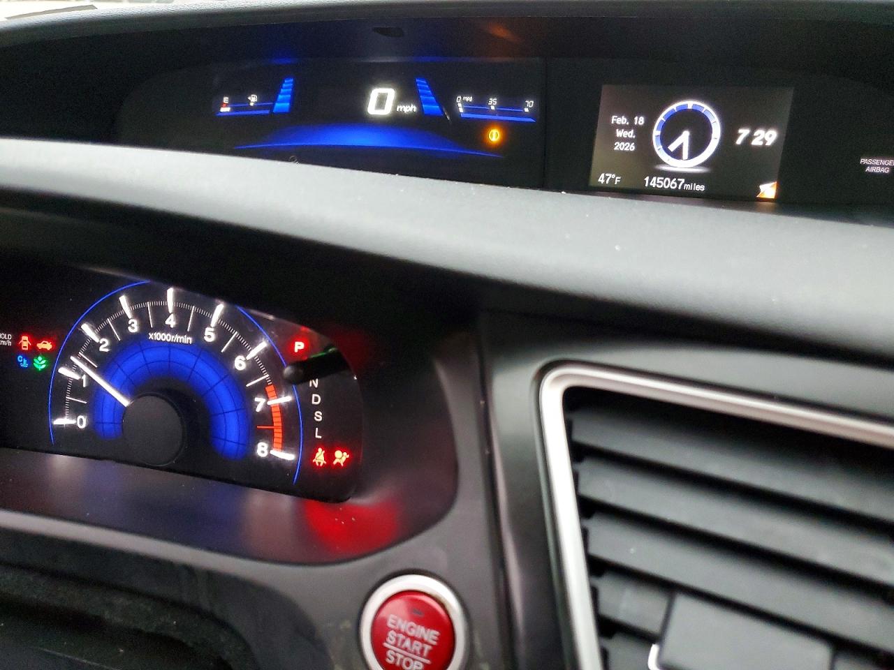 2015 HONDA CIVIC EX photo 9