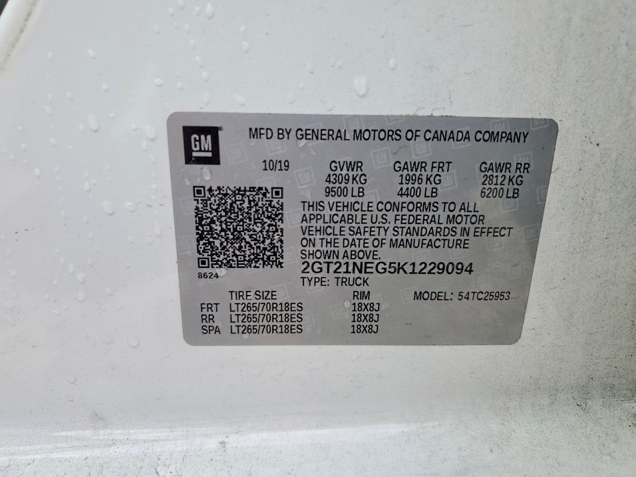 2019 GMC SIERRA C2500 HEAVY DUTY photo 23
