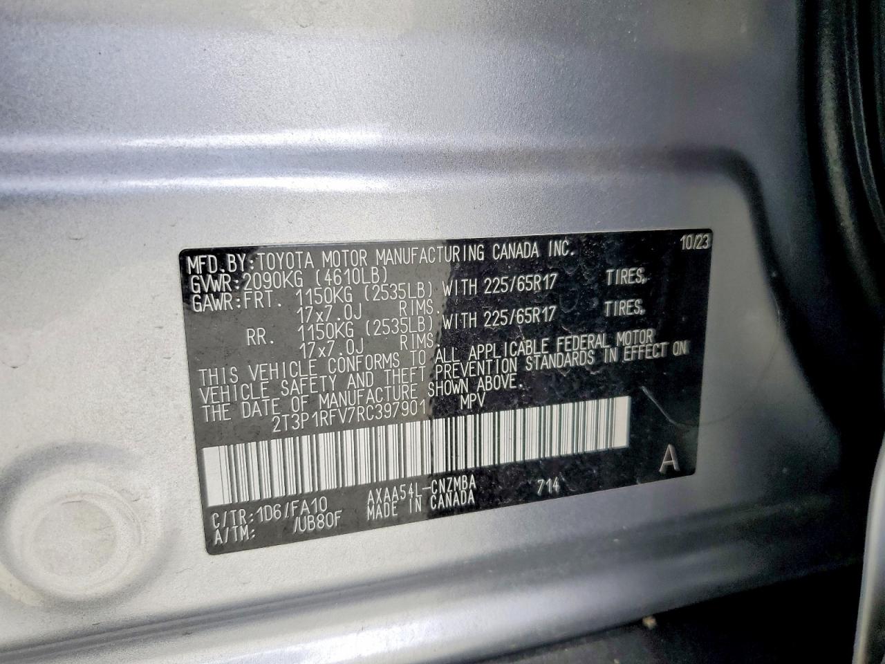 2024 TOYOTA RAV4 XLE photo 37