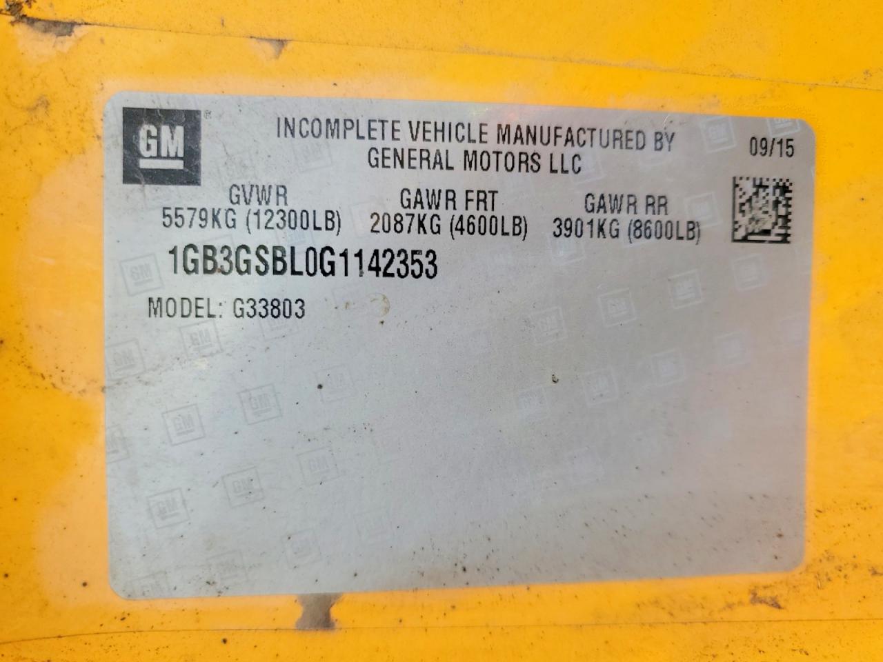 2016 CHEV EXPRESS COMM photo 10