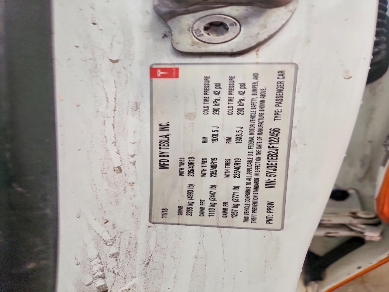 2018 TESLA MODEL 3 photo 25