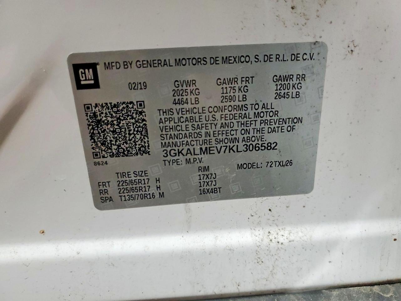 2019 GMC TERRAIN SLE photo 13